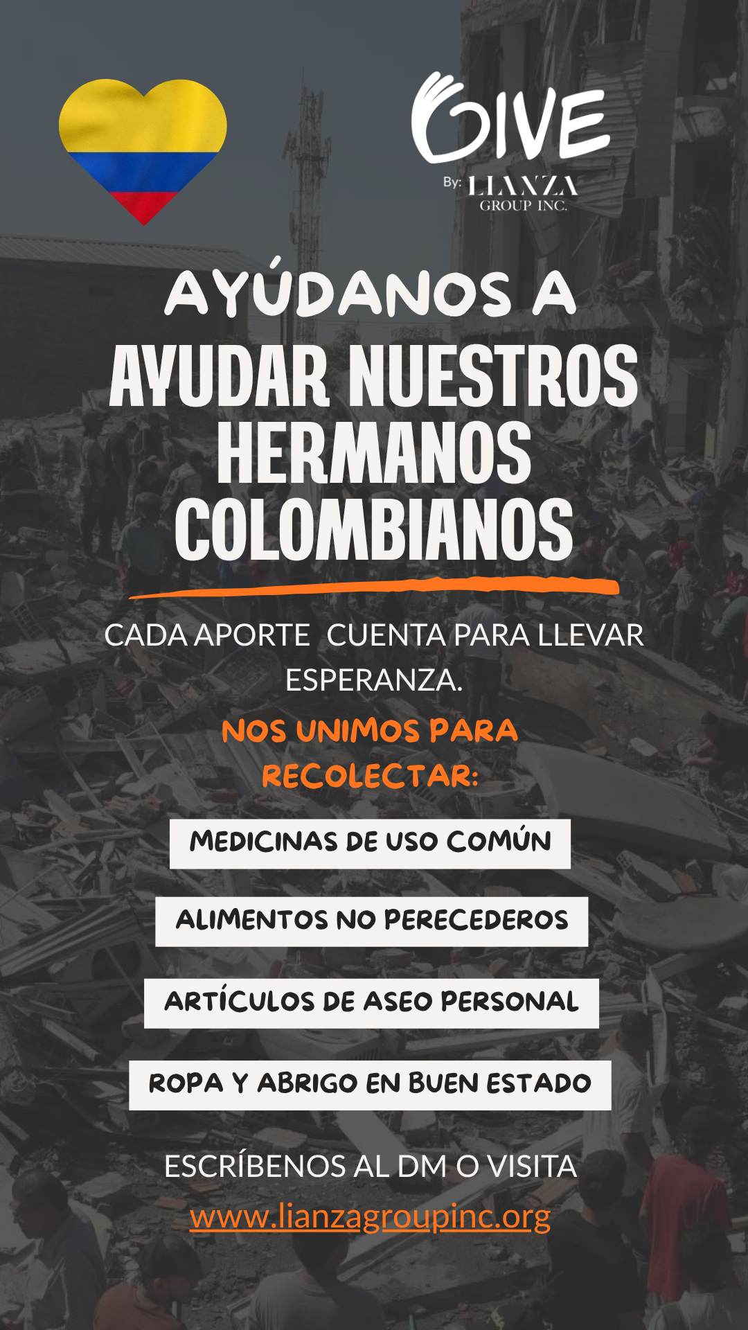 Galería de Tras el terremoto, unimos fuerzas por Colombia: activamos campaña de ayuda humanitaria para nuestros hermanos Colombianos